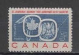 (SA0346) CANADA, 1959 (Great Lakes. St. Lawrence Seaway). Mi # 334. MNH** Stamp - Ongebruikt