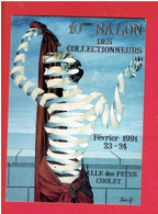 CHOLET 1991 SALON DES COLLECTIONNEURS ILLUSTRATEUR LAURENT C. - Bourses & Salons De Collections