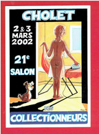 CHOLET 2002 SALON DES COLLECTIONNEURS ILLUSTRATEUR ALEXANDRE - Bourses & Salons De Collections