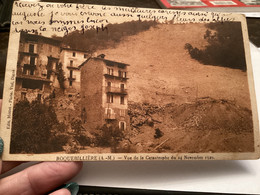 ROQUEBILLIERE : Vue De La Catastrophe Du 24 Novembre 1926  Carte Postale, 1930 - Roquebilliere