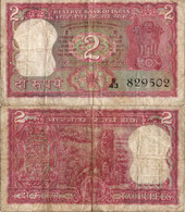 India / 2 Rupees / 1977 / P-53(d) / VF - Inde