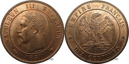 France - Second Empire - 10 Centimes Napoléon III, Tête Nue 1857 A - SPL/MS64 - Fra4521 - 10 Centimes