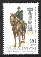 ARGENTINE. N°820 De 1968. Gendarmerie à Cheval. - Police - Gendarmerie