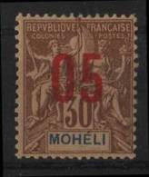 Moheli - N° YT 19 Neuf. - Nuovi