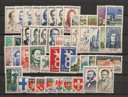 FRANCE - Année Complète 1958 - N°Yv. 1142 à 1188 - Complet - Neuf Luxe ** / MNH / Postfrisch - 1950-1959