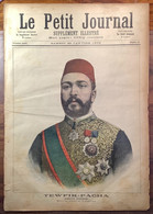 Le Petit Journal Supplément Illustré 23 Janvier 1892: TEWFIK-PACHA KHÉDIVE D’ ÉGYPTE MORT AU CAIRE (Egypt King - 1850 - 1899