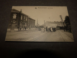 Cpa Wanfercée Baulet Gare Vicinale - Fleurus