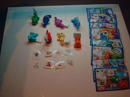 2005 Ferrero - Kinder Surprise - TT024 - TT031 The Messengers - Complete Set + 8 BPZ's - Monoblocchi