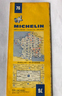 CARTE MICHELIN - AURILLAC - ST. ETIENNE  - 76 - 1982 - Cartes Routières