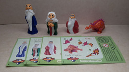 2004 Ferrero - Kinder Surprise - C49, C50, C51 & C52 - The Kingdom Of Fun - Dragon & Wizzards - Complete Set + 4 BPZ's - Monoblocchi