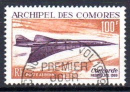 Comores: Yvert N° A 29; Concorde - Used Stamps