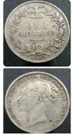 1 Shilling 1881 Great Britain Reino  Unido Silver - I. 1 Shilling