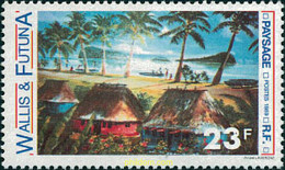 36747 MNH WALLIS Y FUTUNA 1989 PAISAJE - Gebruikt