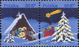 169156 MNH POLONIA 1995 NAVIDAD - Sin Clasificación