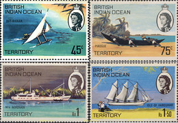 72849 MNH OCEANO INDICO BRITANICO 1969 BARCOS - Territoire Britannique De L'Océan Indien