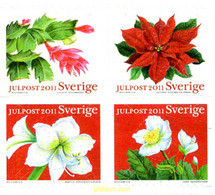 304489 MNH SUECIA 2011 FLORES DE NAVIDAD - Gebraucht