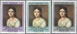 684263 HINGED VATICANO 1962 CENTENARIO DE LA MUERTE DE PAULINE MARIE JARICOT - Oblitérés