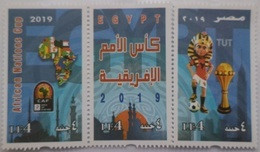 Egypt- Africa Cup Of Nations - Unused MNH Set Of 3 Stamps - [2019] (Egypte) (Egitto) (Ägypten) (Egipto) (Egypten) Africa - Ungebraucht