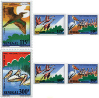 33684 MNH SENEGAL 1987 PARQUE NACIONAL DE DJOUDJ - Sénégal (1960-...)