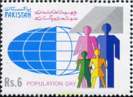 349311 MNH PAKISTAN 1992 DIA DE LA POBLACION - Pakistan