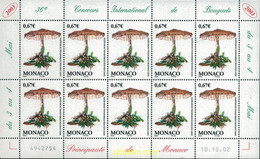 104239 MNH MONACO 2002 CONCURSO INTERNACIONAL DE RAMOS DE FLORES - Sonstige & Ohne Zuordnung