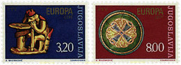 62301 MNH YUGOSLAVIA 1976 EUROPA CEPT 1976 - ARTESANIA - Collezioni & Lotti