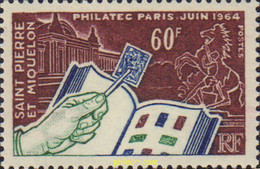 29784 MNH SAN PEDRO Y MIQUELON 1964 EXPOSICION FILATELICA INTER. -PHILATEC PARIS- - Used Stamps