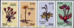 581885 MNH SAN PEDRO Y MIQUELON 2007 PLANTAS CARNOVORAS - Oblitérés