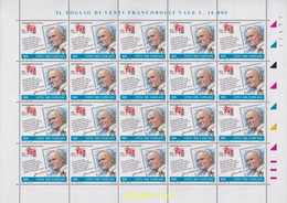 690228 MNH VATICANO 1998 ITALIA 98. EXPOSICION FILATELICA INTERNACIONAL - Usati