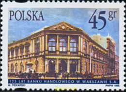 169103 MNH POLONIA 1995 125 ANIVERSARIO DE LA BANCA DEL COMERCIO DE VARSOVIA - Zonder Classificatie