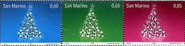 257019 MNH SAN MARINO 2010 NAVIDAD - Oblitérés