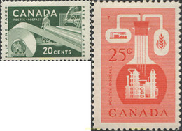 249028 MNH CANADA 1956 RECURSOS ECONOMICOS - 1952-1960