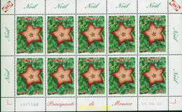 100473 MNH MONACO 2002 NAVIDAD - Sonstige & Ohne Zuordnung