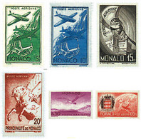 345131 HINGED MONACO 1942 SIMBOLOS - Other & Unclassified