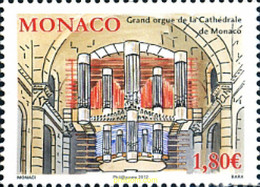 289324 MNH MONACO 2012 GRAN ORGANO DE LA CATEDRAL DE MONACO - Altri & Non Classificati