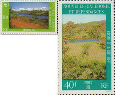 589119 MNH NUEVA CALEDONIA 1986 PAISAJES - Usati