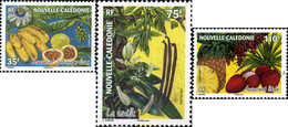 220174 MNH NUEVA CALEDONIA 2007 FRUTOS TROPICALES - Oblitérés