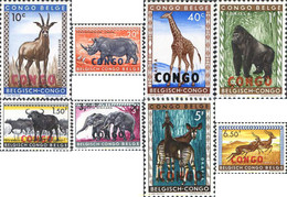 303073 MNH CONGO EX-BELGA 1960 SERIE BASICA - Autres & Non Classés