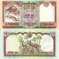 Nepal / 10 Rupees / 2012 / P-70(a) / XF - Népal
