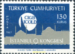 172518 MNH TURQUIA 1967 9 CONGRESO DE GRANDES REPRESAS DE ESTAMBUL - Collezioni & Lotti