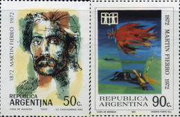 283528 MNH ARGENTINA 1972 PINTURA - Usados