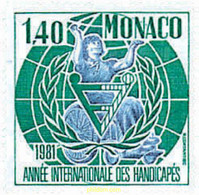 78847 MNH MONACO 1981 AÑO INTERNACIONAL DE LOS DISCAPACITADOS - Andere & Zonder Classificatie