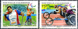 293421 MNH NUEVA CALEDONIA 2012 30 JUEGOS OLIMPICOS VERANO LONDRES 2012 - PARALIMPICOS - Usati