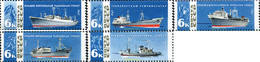 269912 MNH UNION SOVIETICA 1967 BARCOS DE PESCA Y PRODUCTOS PESQUEROS - Sammlungen