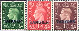 696708 HINGED TANGER. Ocupación Britanica 1937 BASICA - Britische Bes. MeF