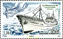 318974 MNH SAN PEDRO Y MIQUELON 2014 BARCO PESQUERO - Usati