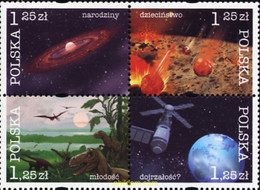 173264 MNH POLONIA 2004 HISTORIA COSMICA DE LA TIERRA - Sin Clasificación