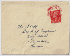 GREAT BRITAIN - Undated "POST OFFICE / MARITIME MAIL" Double Circle DS (SG14/193) On SG486 1d Pale Scarlet On Cover - Storia Postale