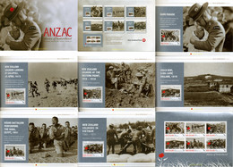 327264 MNH NUEVA ZELANDA 2008 ANZAC - Varietà & Curiosità