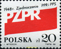 168491 MNH POLONIA 1988 40 ANIVERSARIO DEL PARTIDO UNIFICADO POLACO DEL TRABAJO - Ohne Zuordnung